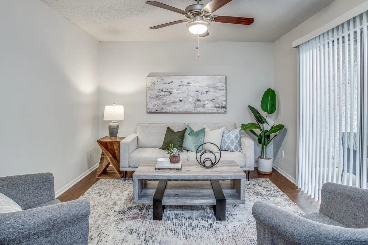Arlington apartments for rent - image - The Hub A1 Upgraded - Living Room.jpg