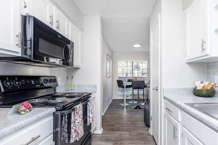 Arlington apartments for rent - image - Harmony Apartments A1 1bd1ba - Kitchen and Dining Area.jpg