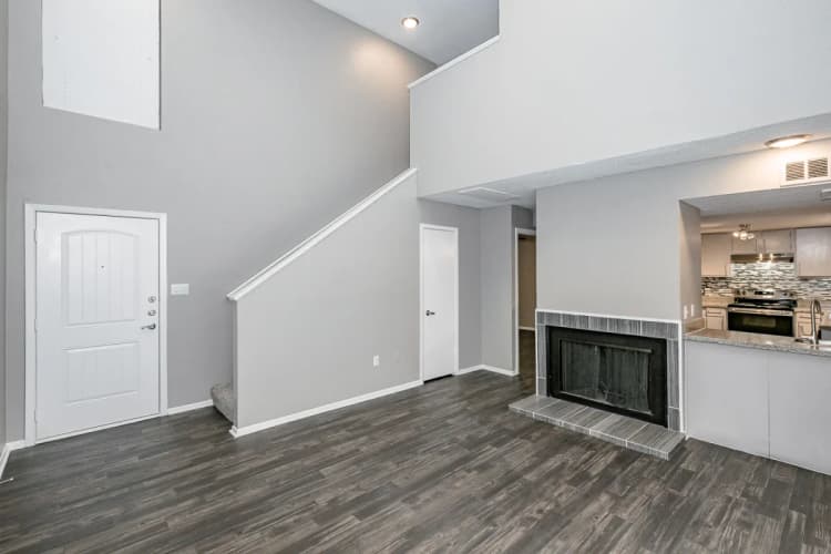 Arlington apartments for rent - image - Belmont Place (A3) - Living room.webp