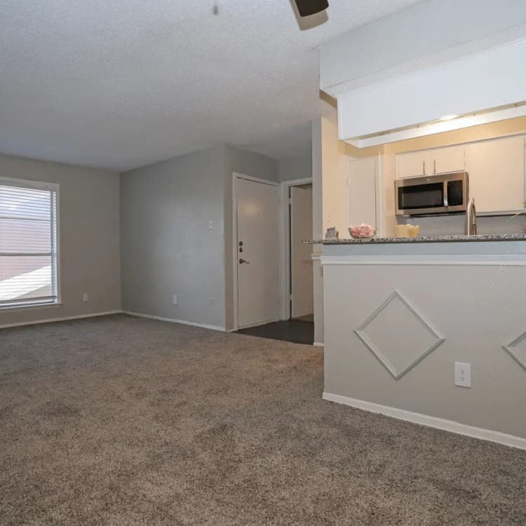 Arlington apartments for rent - image - Cedar Point Apts (Tc) - Living room and Kitchen.webp