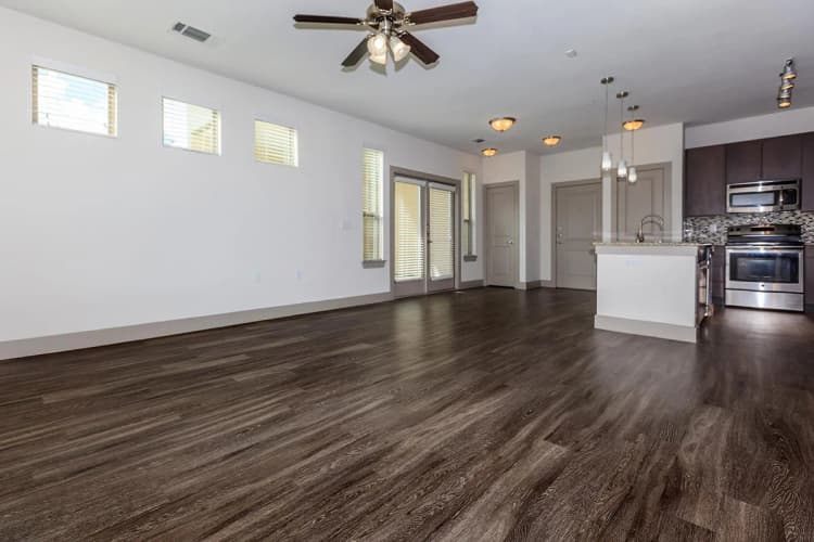 Arlington apartments for rent - image - 404 Border - Living room & Kitchen 2.jpg